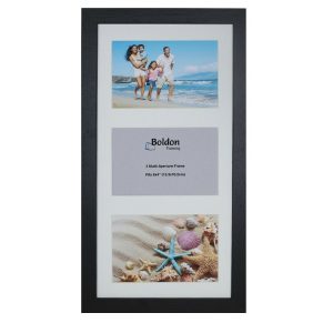 Fits 6"x4" Images, Solid Wood Multi Aperture Collage Frame From Our Rainbow Range