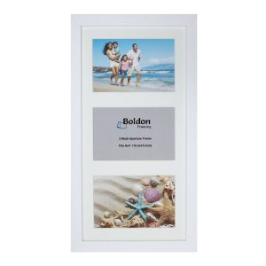 Fits 8"x6" Images, Solid Wood Multi Aperture Collage Frame From Our Rainbow Range