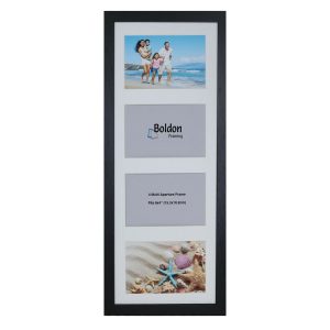 Fits 6"x4" Images, Solid Wood Multi Aperture Collage Frame From Our Rainbow Range