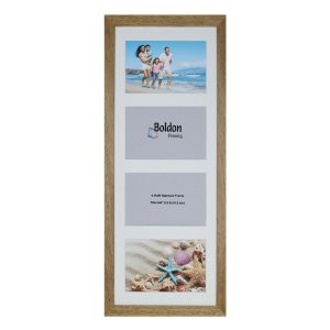 Fits 8"x6" Images, Solid Wood Multi Aperture Collage Frame From Our Rainbow Range