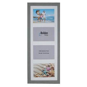Fits 7"x5" Images, Solid Wood Multi Aperture Collage Frame From Our Rainbow Range