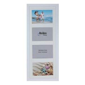 Fits 6"x4" Images, Solid Wood Multi Aperture Collage Frame From Our Rainbow Range