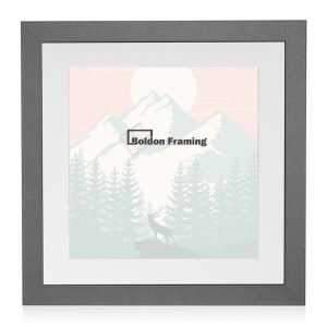 Gunmetal Picture Frame With Mount From Our Beautiful Rainbow Range