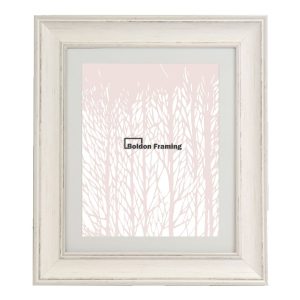 Cream Picture Frame With Mount From Our Versatile Cornwall Range