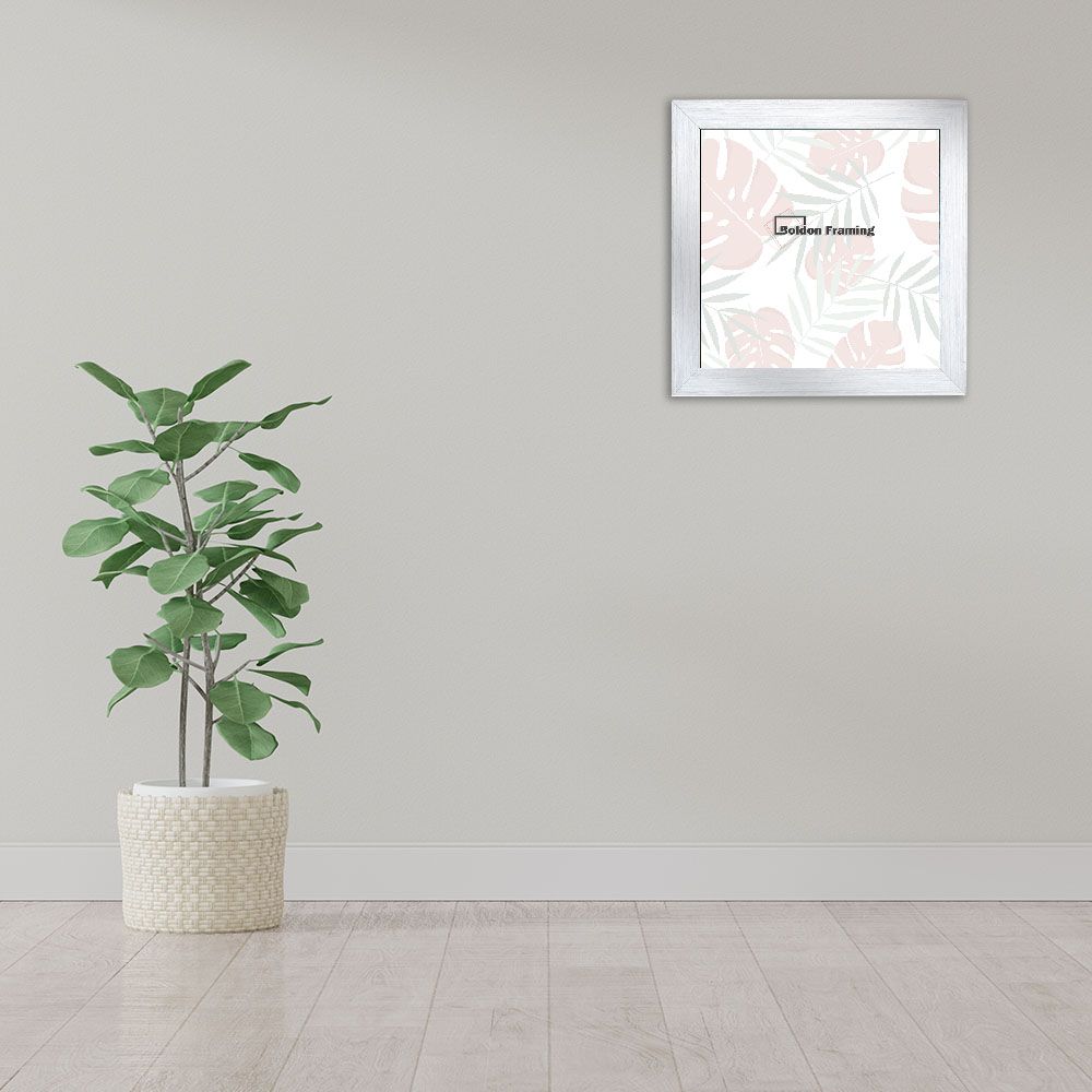 Green plant decorating the corner of a room - 3D Rendering