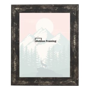 Rustic Distressed Black Frame From Our Sunbaked Range - 14"x14"
