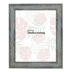 Rustic Distressed Blue Frame From Our Sunbaked Range - 40x30cm
