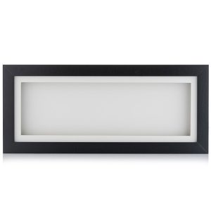 14"x6" Deep Black Box Memory Display From Our  Cube Range