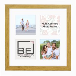 Multi Aperture Collage Frame For 5x5" Photos From Our Budget Range