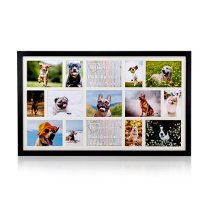 Multi Aperture Collage Frame For 9 8x6" and 6 6x4" Photos From Our Boston Range