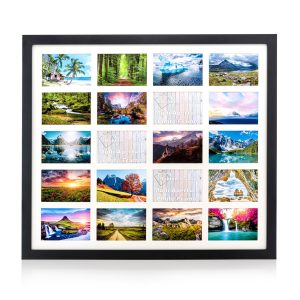 Multi Aperture Collage Frame For 20 6x4" Photos From Our Boston Range