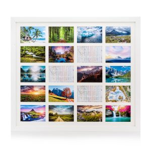 Multi Aperture Collage Frame For 20 6x4" Photos From Our Boston Range