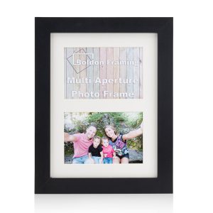 Multi Aperture Collage Frame For 2 6x4" Photos From Our Boston Range