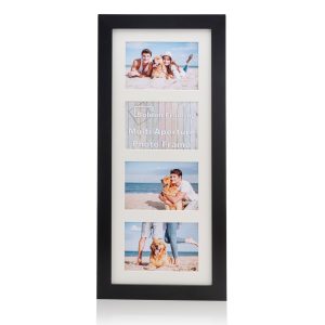 Multi Aperture Collage Frame For 4 8x6" Photos From Our Boston Range