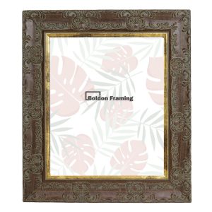 Picture Frame in Ornate Rich Walnut from our Muse Range