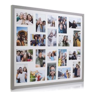 Fits 6"x4" Images, Solid Wood Multi Aperture Collage Frame From Our Rainbow Range