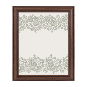  Walnut Picture Frame With Beautiful, classic beading from our Classic Range
