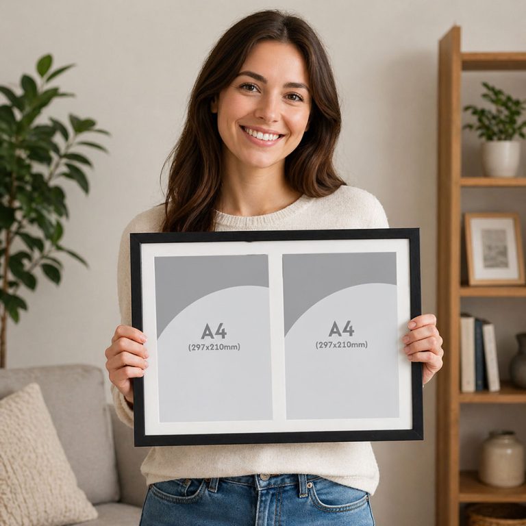 Choosing the Right Frame: Frame Sizes Explained: A4 vs A3 vs A2